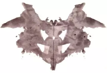 Plansza testu Rorschacha – nietoperz
