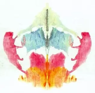 Plansza testu Rorschacha – czworonożne zwierzę