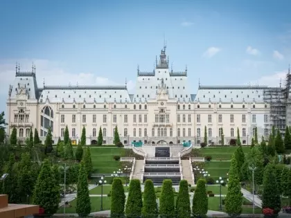 pałac kultury mieście Jassy