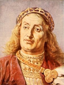 Władysław III Laskonogi, rysunek Jana Matejki