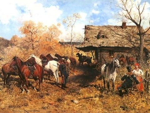 Obraz Alfreda Kowalskiego-Wierusza